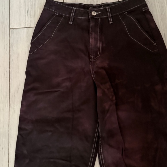 Vans  Women’s Cargo Pants Size 27 Y2K style  distressed - Picture 2 of 10